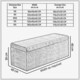 image 3 of 180cm Large Plain Safar Storage Ottoman Box, Sapphire Blue Plush Velvet Upholstered Deep Storage Ottoman End of Bed Bench