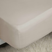 Belladorm Pima Cotton 450 Thread Count Extra Deep Fitted Sheet - Oyster - Kingsize