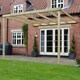 image 3 of Wall Mounted Box Pergola - L300 x W300 x H270 cm - Light Green
