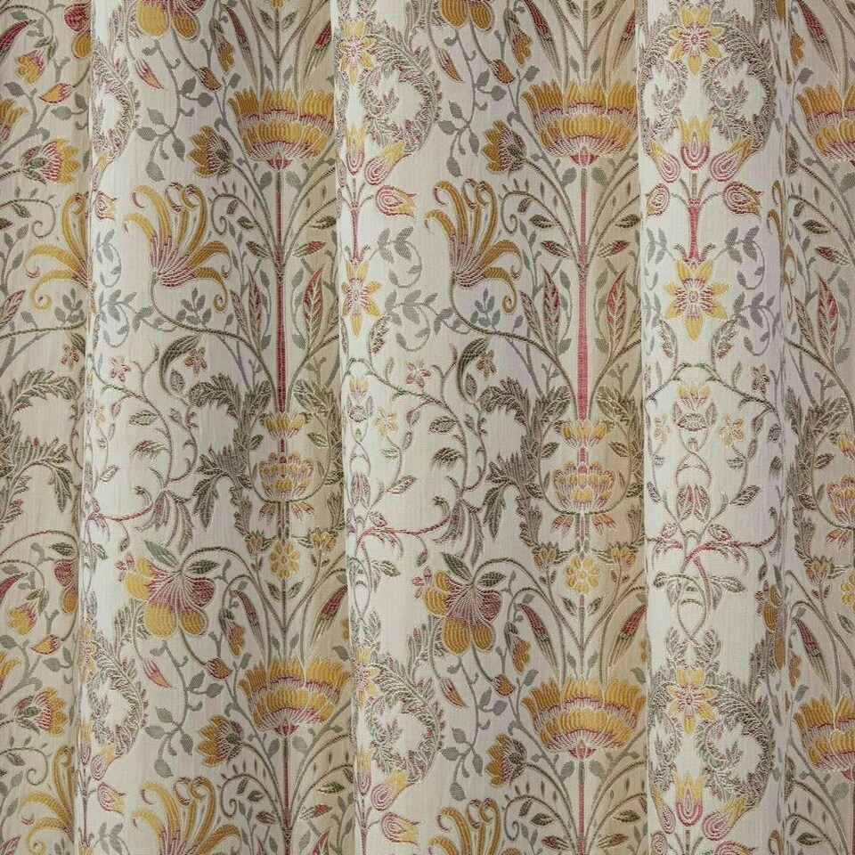 image 1 of Kyoto Pencil Pleat Curtains - Beige - 117cm x 229cm