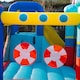 image 9 of Outsunny Kids Bouncy Castle with Slide Pool Trampoline Climbing Wall w Blower