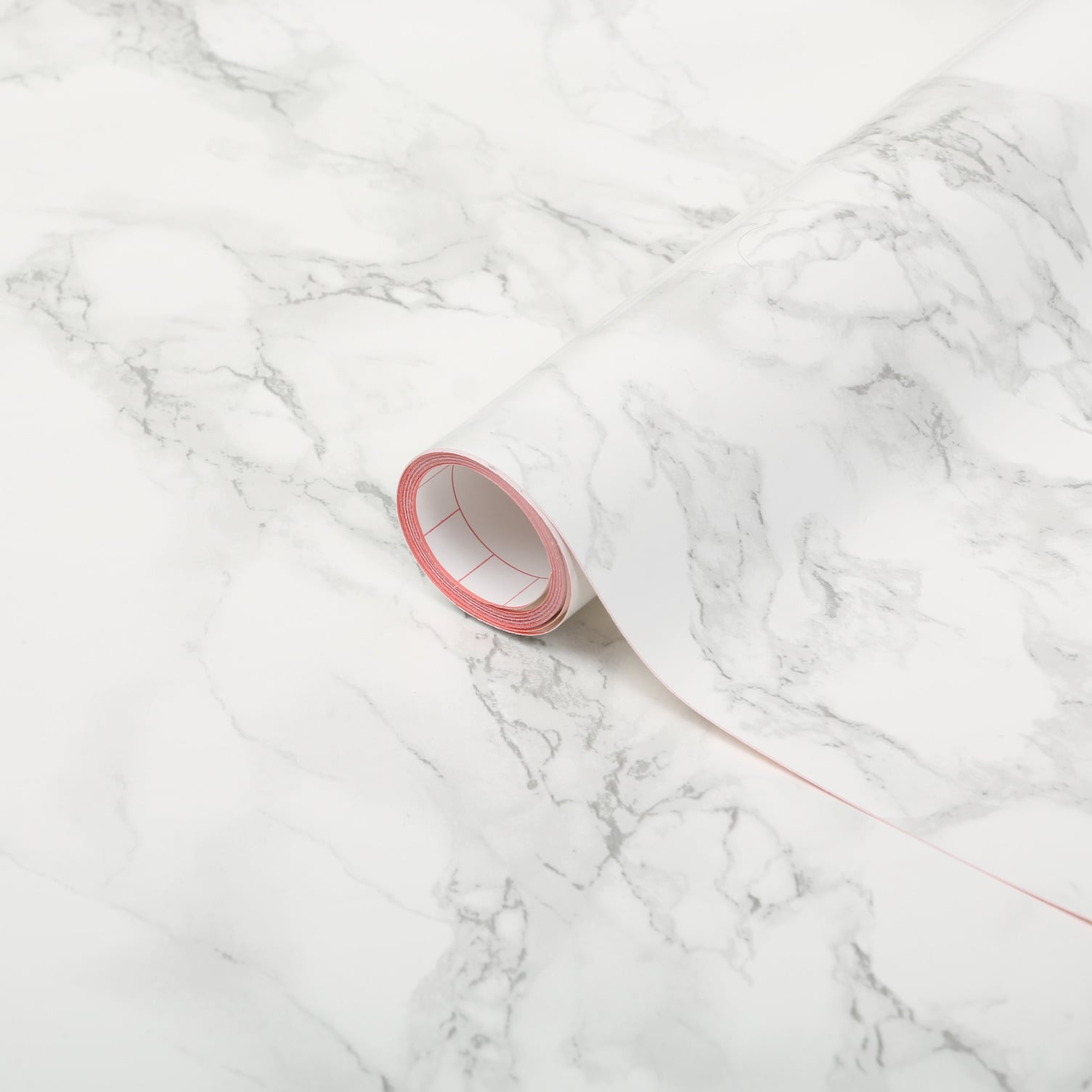 d-c-fix Marble Grey White Sticky Back Plastic Furniture Worktop Self Adhesive Wrap 5m x 90cm