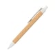 image 2 of XD Collection Wheat Straw & Cork Pen - White - One Size