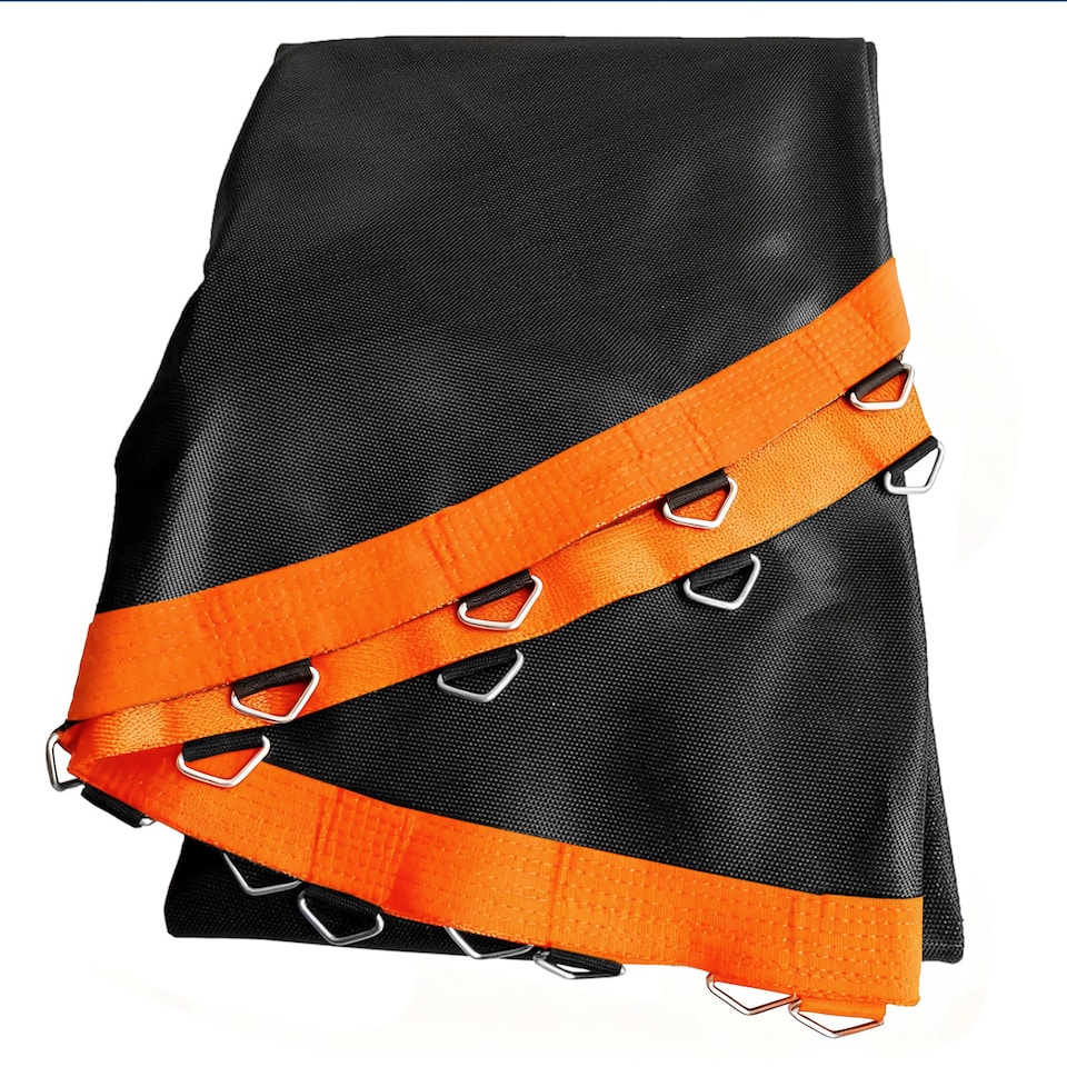 image 1 of SPORTNOW Trampoline Mat with 72 V-Hooks, for 12ft Trampoline, Green