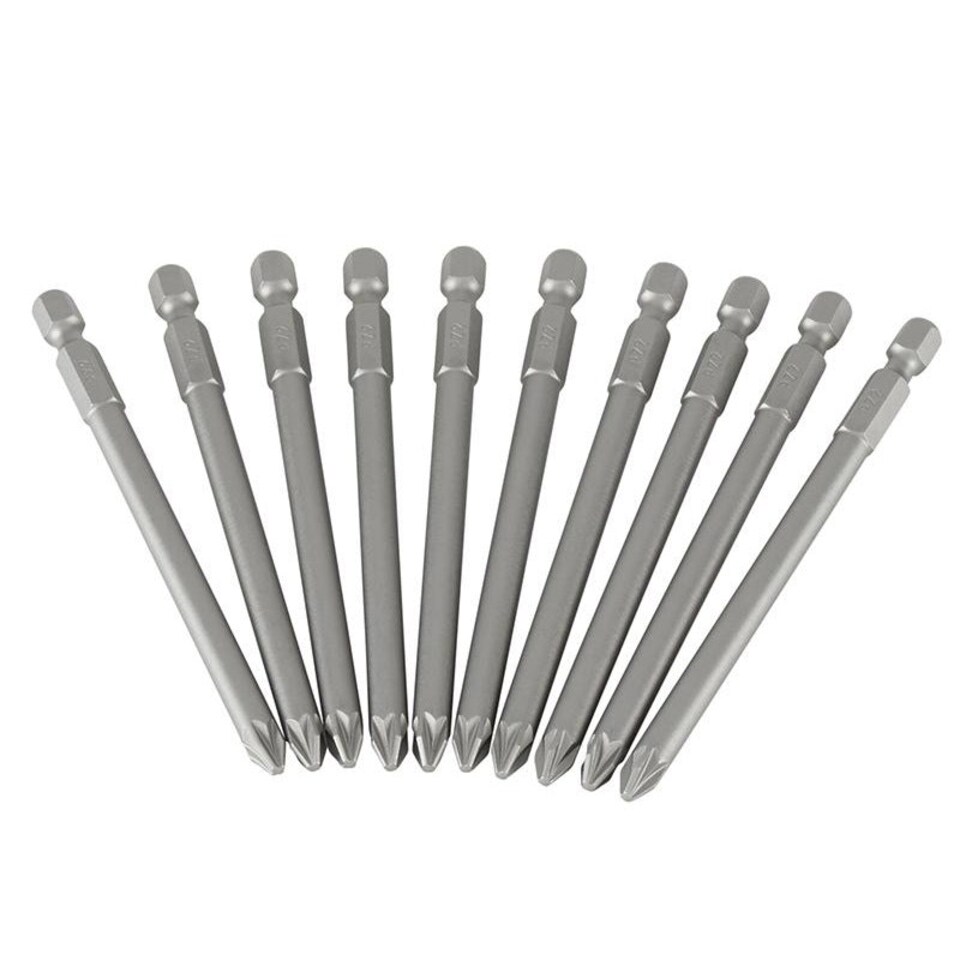 Stanley Hand Tools Pozidriv Insert Bits - Multi Colour - No. 2 Pozidriv