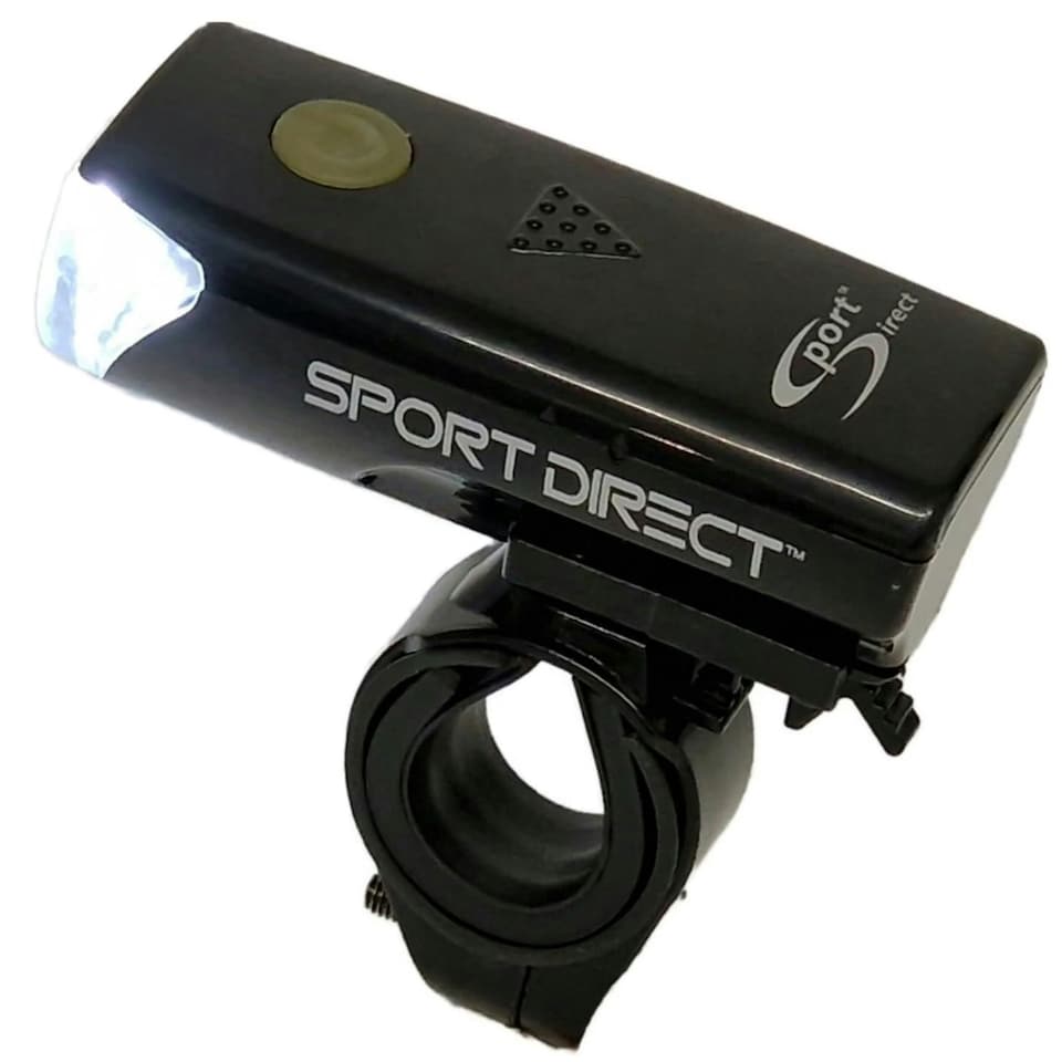 image 1 of Sport Direct Mega Bright Battery 20 Lm 3x LED Bike Front Light 220hrs Run Time*