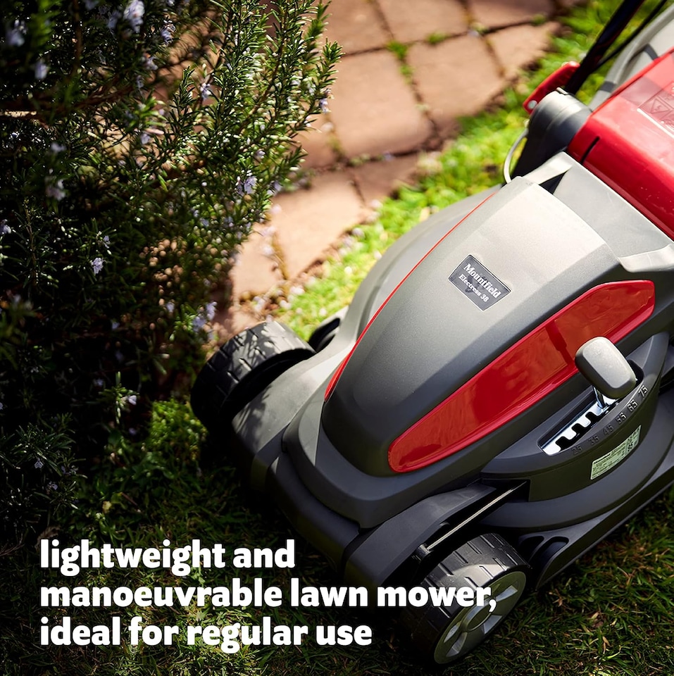 image 1 of Mountfield Electress 1400W Electric Lawnmower 38cm