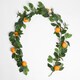 image 4 of OHS Natural Home Fireplace Table Decor Artificial Orange Garland, 180cm - Orange