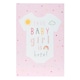 image 1 of New Baby Girl Congratulations Card for Him/Her/Friends/Parents | Outfit Design