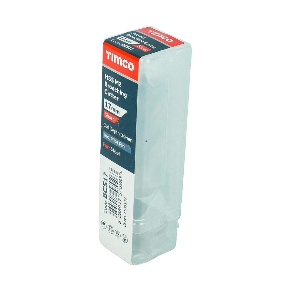 image 1 of Timco - Broaching Cutter - Short (Size 17 x 30 - 1 Each)