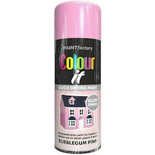 Primer Spray Paint Aerosol Auto Car Lacquer Wood Metal 400ml Pink
