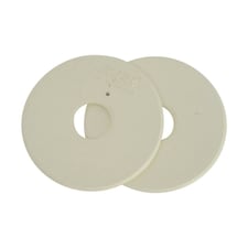 Hy Bit Guards (One Pair) - White - One Size