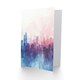 image 2 of Pastel City Skyline Modern Watercolour Soft Him Her Birthday Card