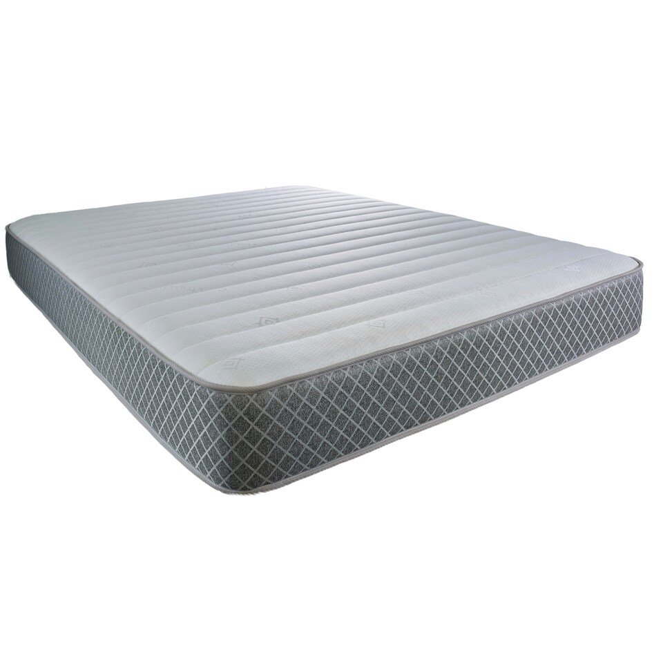 image 1 of Nebraska Hybrid Mattress - Soft Feel Quilted Cool Touch Surface | Grey | King