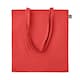 image 2 of MidOcean Zimde Organic Cotton Tote Bag - Red - One Size | Red