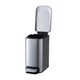 image 3 of Living and Home 6L Smudge-Resistant Rubbish Bin With Foot Pedal | Silver