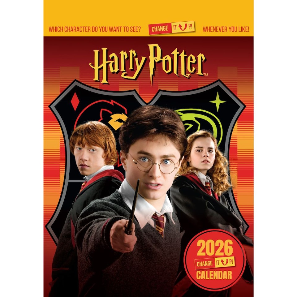 HARRY POTTER MOVIE 2026 A3 CHANGE IT UP CALENDAR