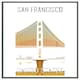 image 3 of San francisco (Picture Frame) Brown | XL