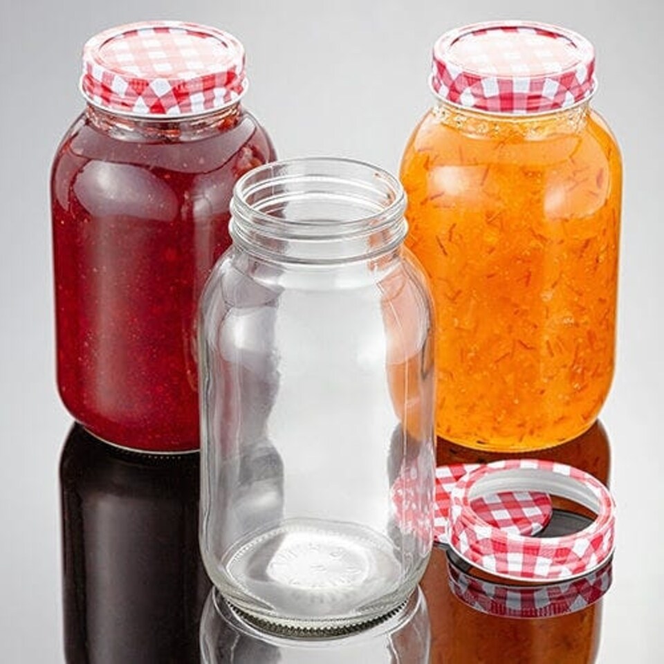 image 1 of Judge 1 Litre Set Of 3 Preserving Jars