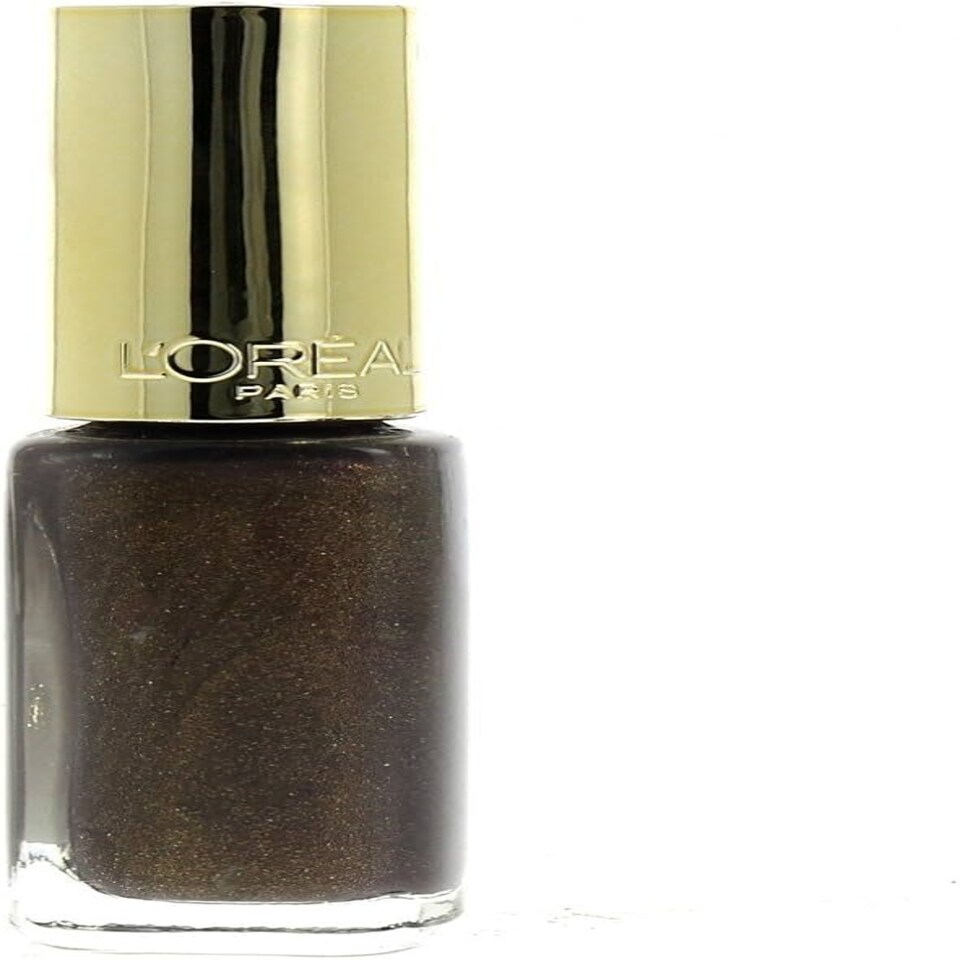 image 1 of Loreal Paris Color Riche Sparkle Nail Polish Bronze | 822 Bronze Parure