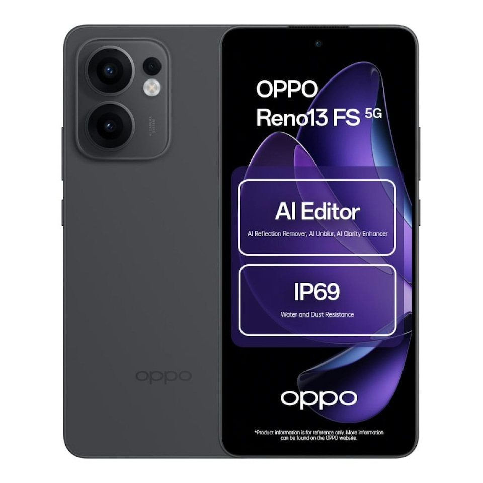 OPPO Reno13 FS 5G 12GB RAM 512GB Storage - Graphite Grey