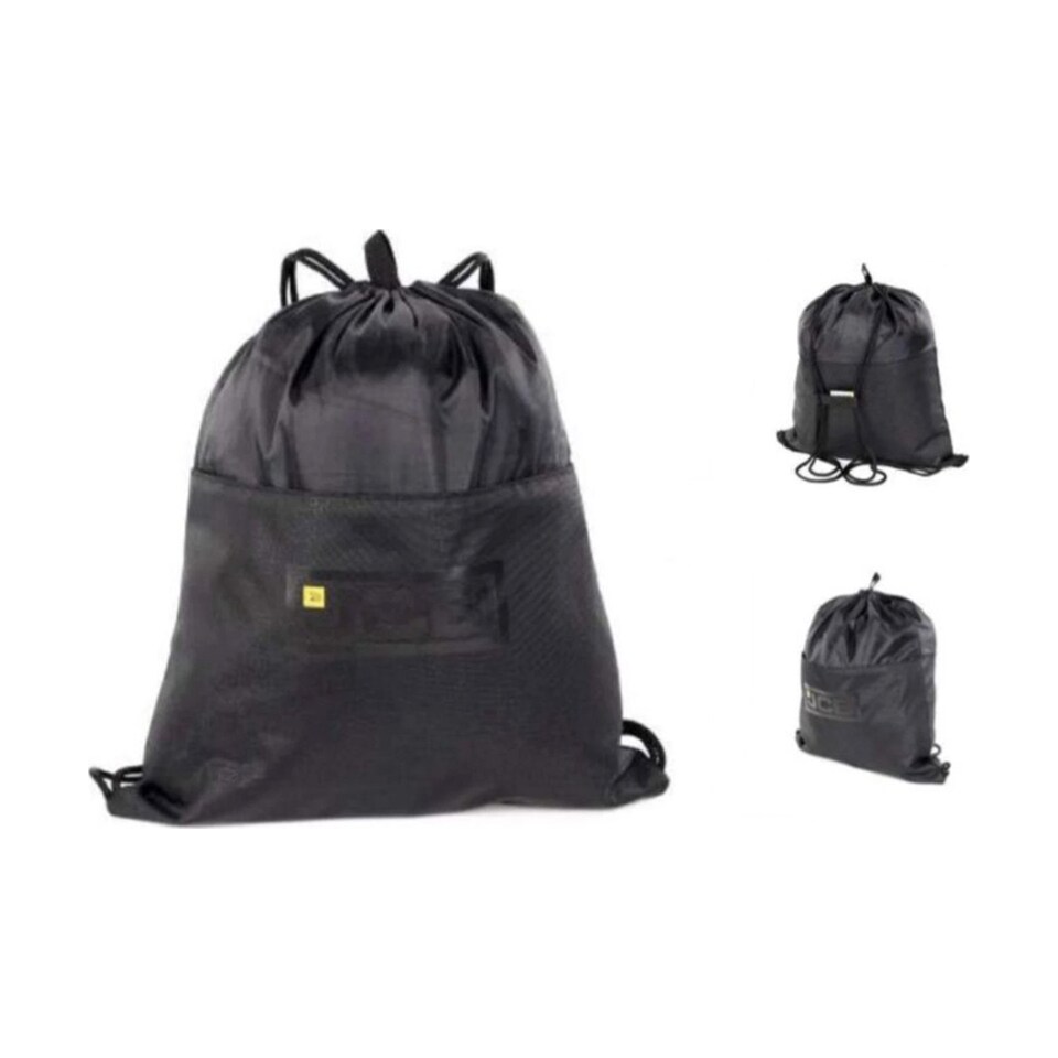 image 1 of Drawstring Bag JCB Durable & Lightweight Everyday Use Bag
