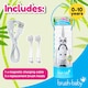 image 2 of Brush Baby WildOnes™ Panda Kids Electric Rechargeable Toothbrush & Applemint Toothpaste