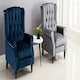 image 9 of Windsor Luxury Pushback Recliner Armchair Blue
