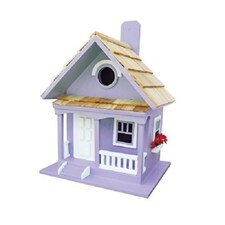 Lilac Cottage Birdhouse Purple | One Size