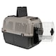 image 3 of Dog Pet Carrier Transporter Cage - Black & Grey - X- Large