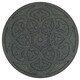 image 1 of Eco-Friendly Garden Stepping Stones - Scroll - Grey (Pack of 4)