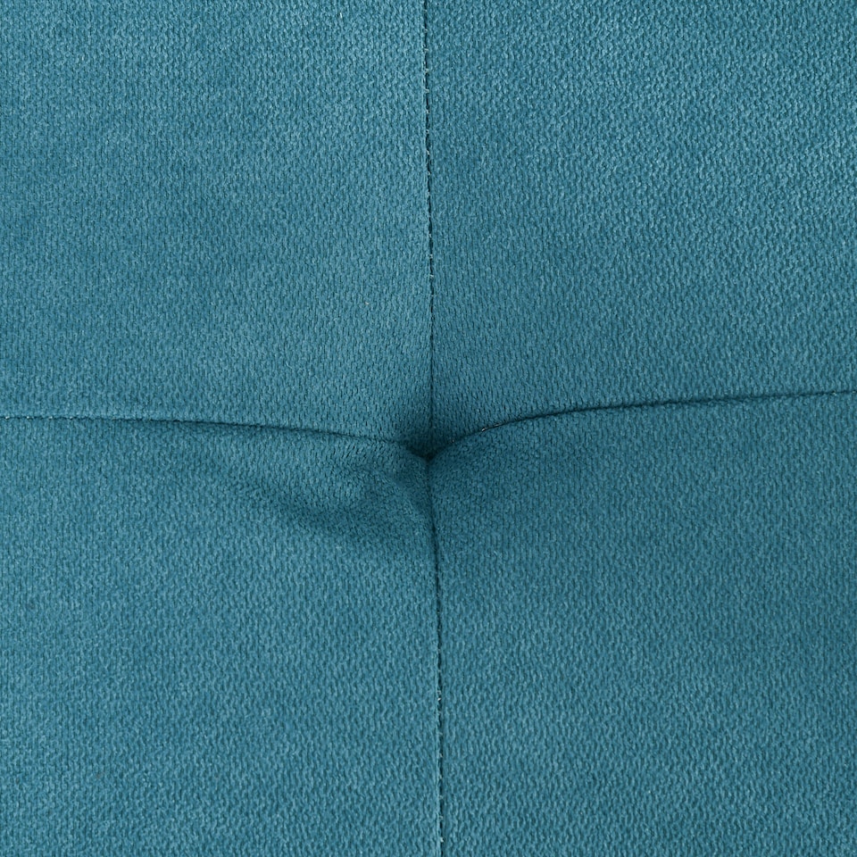 image 1 of HOMCOM 2 Seater Sofa Bed, 120 cm Convertible Bed Settee, Modern Fabric Loveseat Sofa Couch with 2 Cushions, Side Pockets for Living Room, Guest Room, Blue