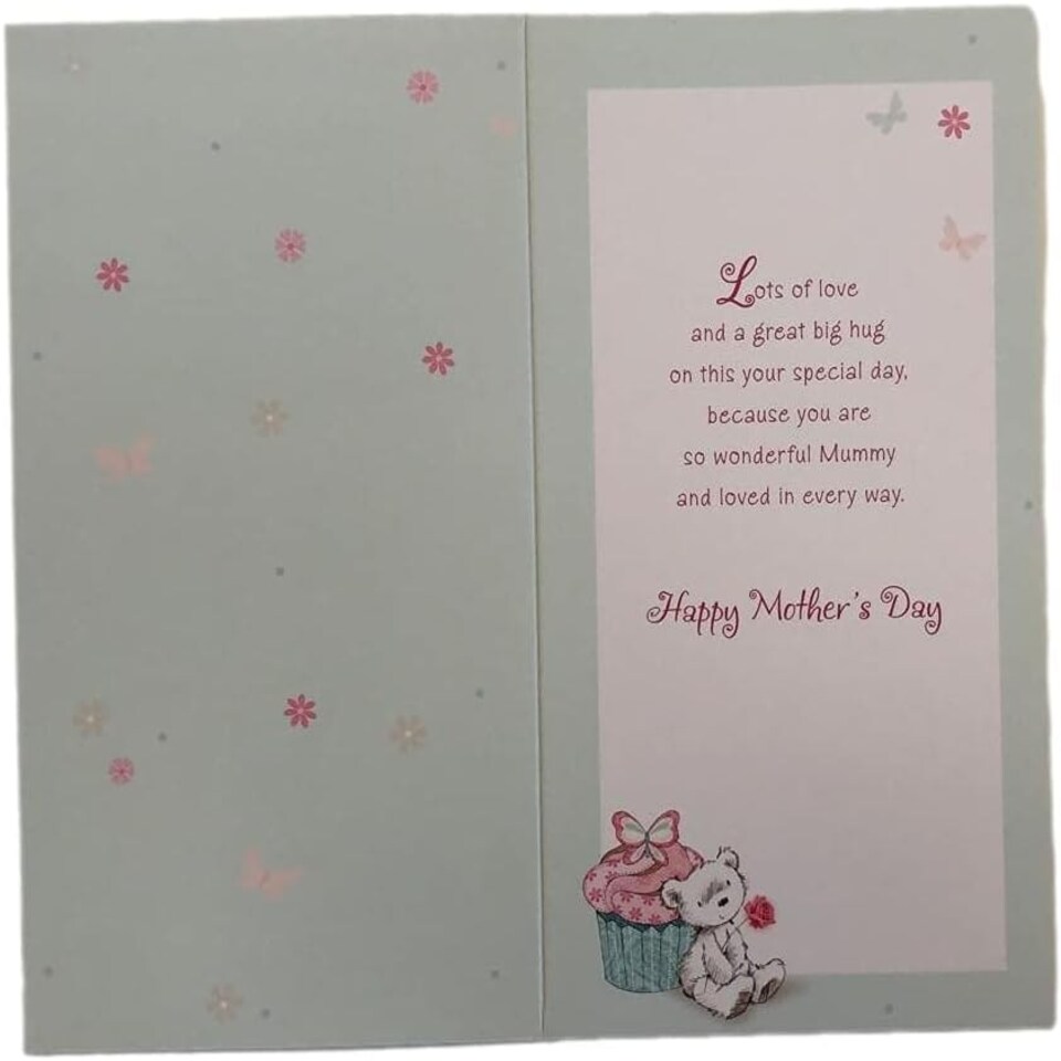 image 1 of Cup Cake Yummy Mothers Day Card