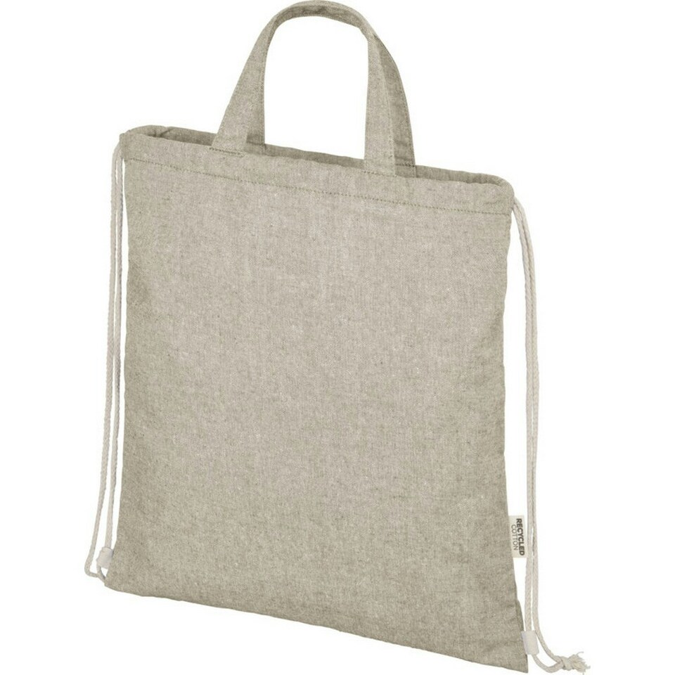 image 1 of Pheebs Polycotton Drawstring Bag - Natural - One Size