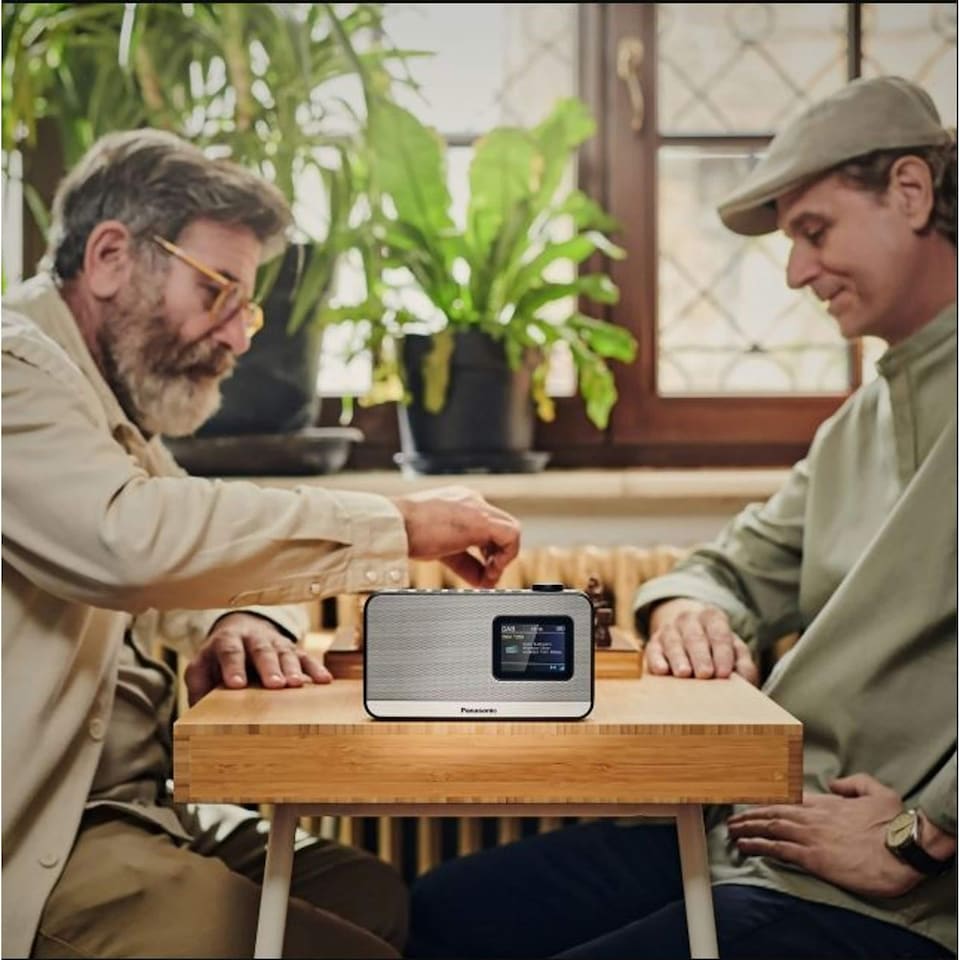 image 1 of Panasonic RF D15 Portable Radio with DAB FM and Bluetooth