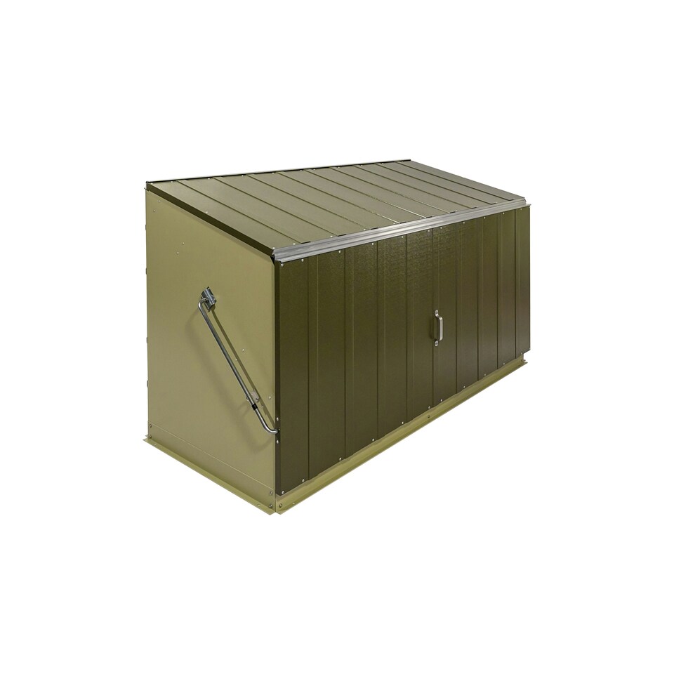 image 1 of Trimetals Storeguard Garden Large Storage Box – 196cm x 89cm Grey