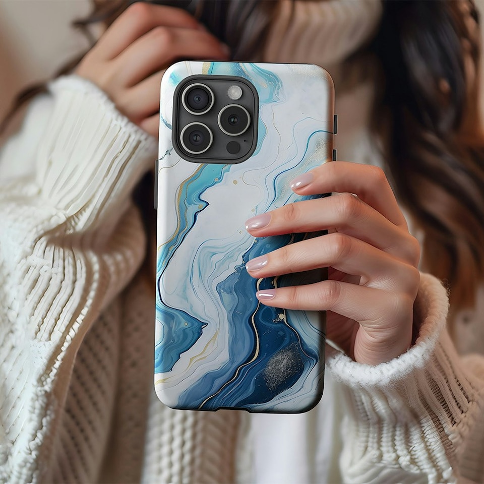 image 1 of Opulent Blue Phone Case | Blue | iPhone 15 Pro
Slim | iPhone 15 Pro
Slim