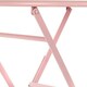image 6 of Table set with 2 chairs DKD Home Decor MB-177410 Pink 60 x 60 x 75 cm (3 pcs) Pink