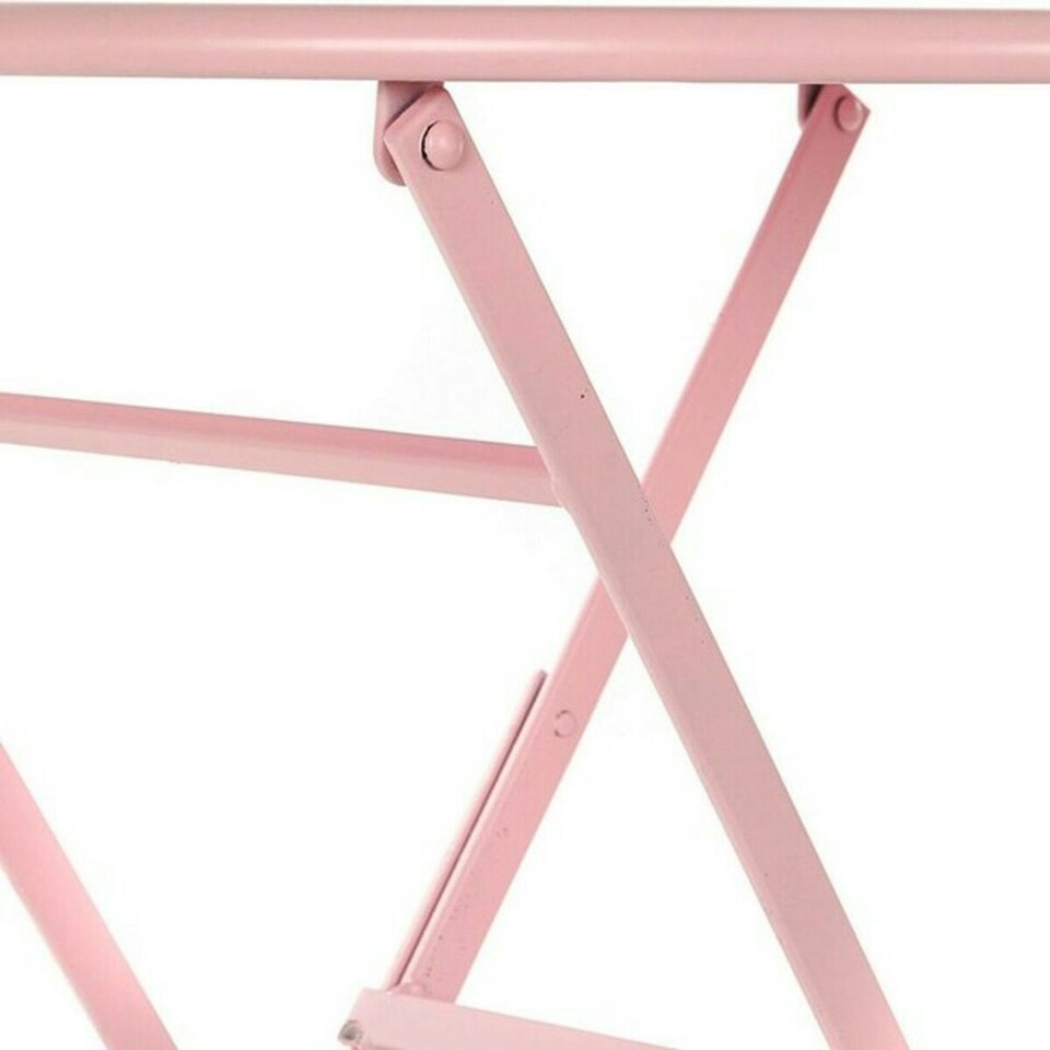 image 1 of Table set with 2 chairs DKD Home Decor MB-177410 Pink 60 x 60 x 75 cm (3 pcs) Pink