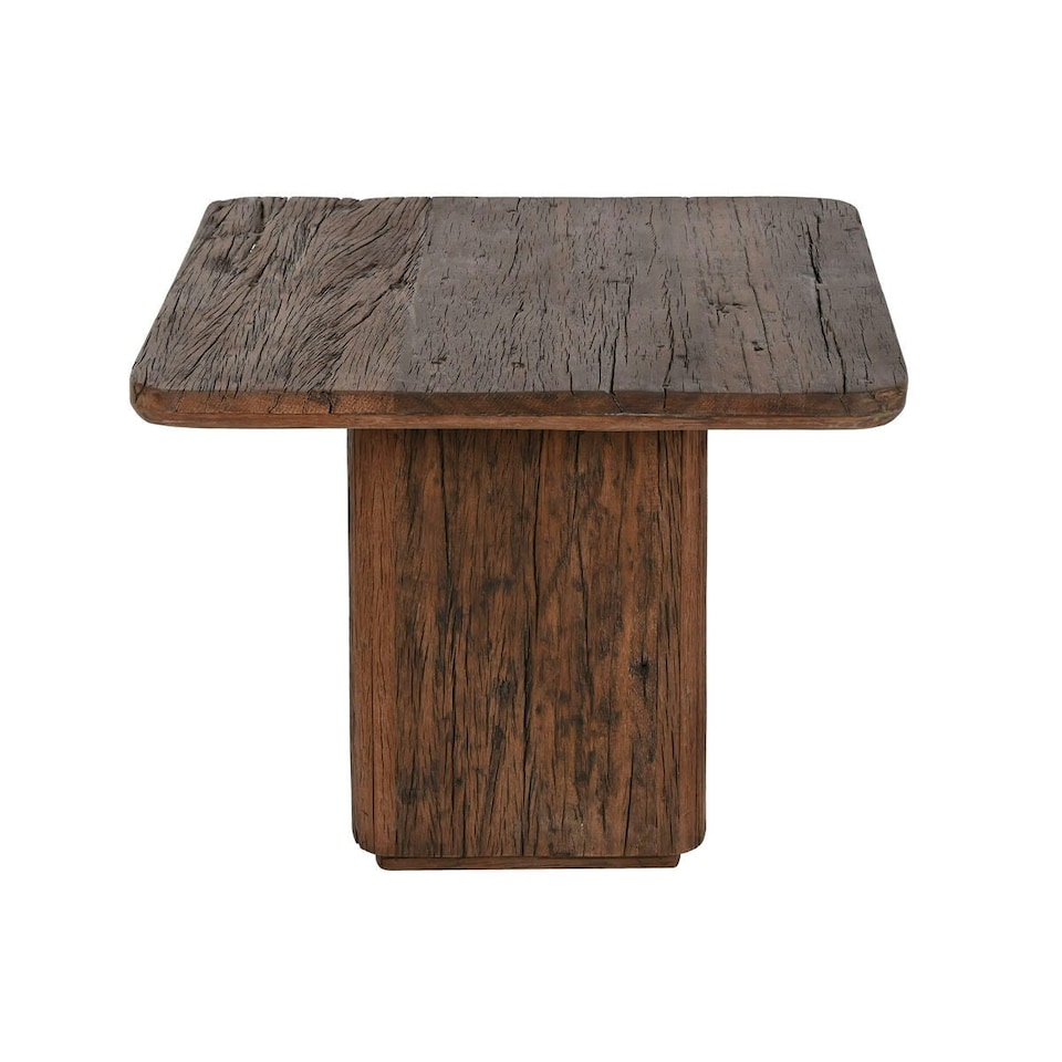 image 1 of Side table Home ESPRIT Brown Recycled Wood 61 x 61 x 50 cm N/A