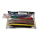 image 2 of Stationery Filled Pink Zip 8x5" Pencil Case with Colouring Pencils