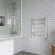 image 2 of Todi - Chrome Electric Towel Rail H690mm x W500mm Straight 300w Thermostatic