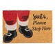 image 1 of Nicola Spring Christmas Coir Door Mat - 60 x 40cm - Santa