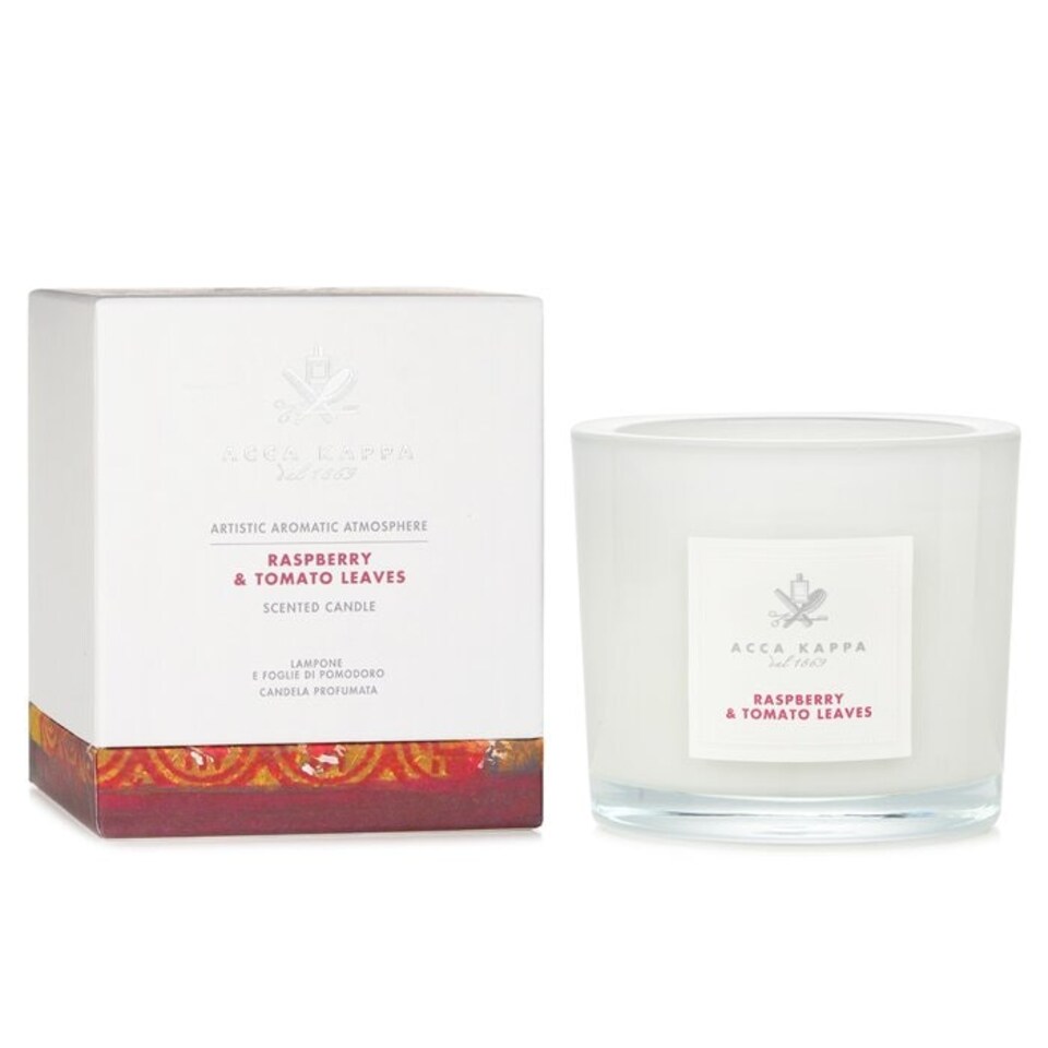 image 1 of Scented Candle - Raspberry & Tomato Leaves - 180g/6.34oz N/A