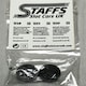 image 4 of Staffs Aluminium BBS Style Wheels in Black 16.9x10mm STAFFS40