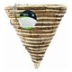 image 6 of Green Blade Rope Cone Hanging Basket - 30cm - Planter Flower Pot Plant Pot Hanger | Brown | Brown