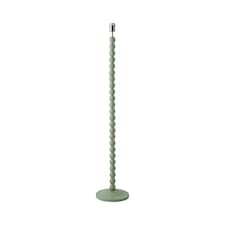 ValueLights Bobbles Sage Green Floor Lamp Base | Green