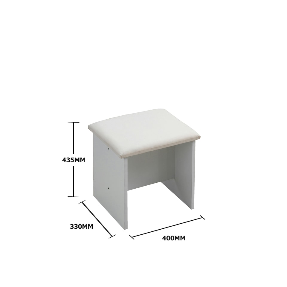 image 1 of Astbury Dressing Table Vanity Stool