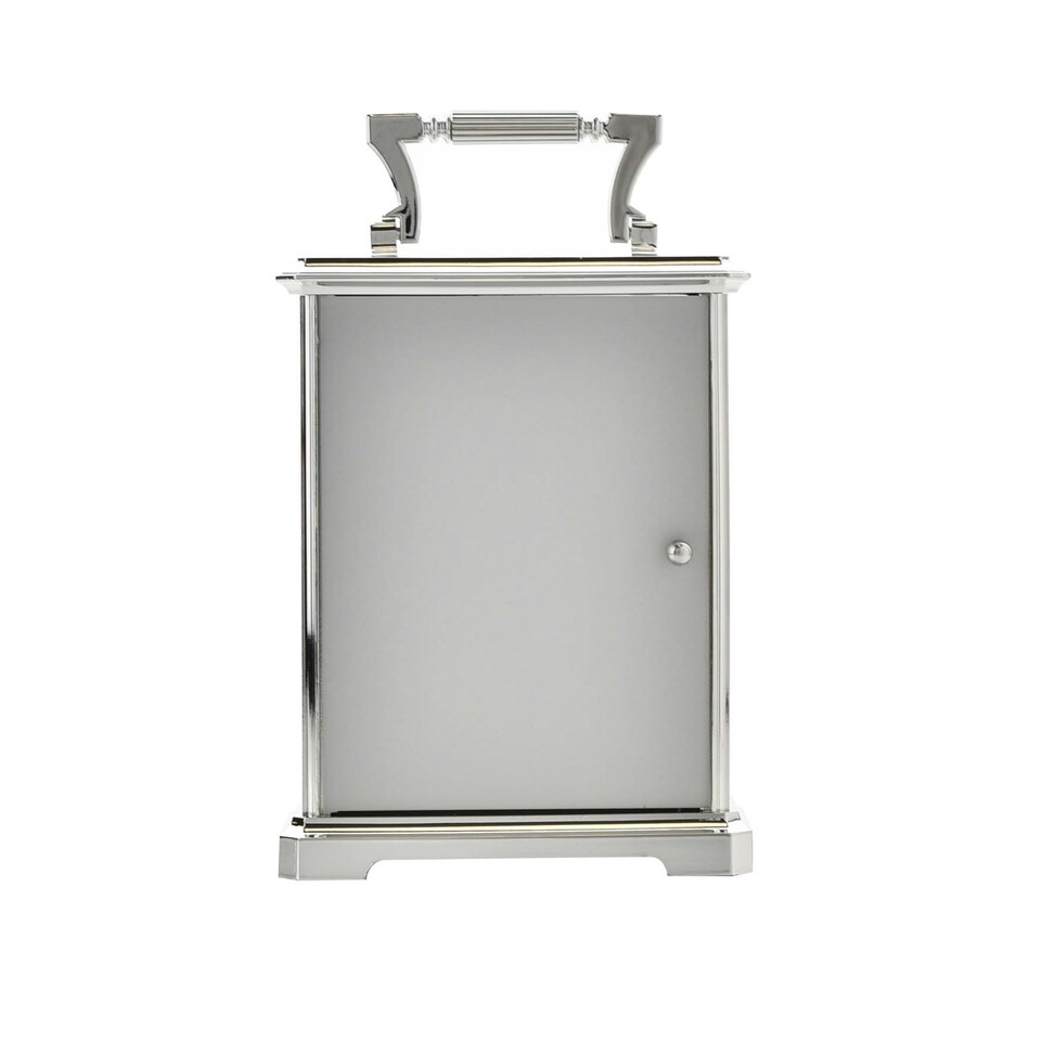 image 1 of Wm.Widdop Carriage Clock - Silver Silver
