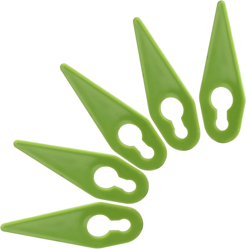 image 1 of SPARES2GO Plastic Blades compatible with Gtech GT3.0 GT4.0 ST01 ST02 ST04 ST05 ST20 Grass Trimmer Strimmer (Pack of 20)